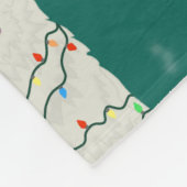 Couverture Polaire Noël de Noël des grandes Pyrénées  (Coin)