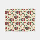 Couverture Polaire Noël de Nutcracker (Devant (Horizontal))