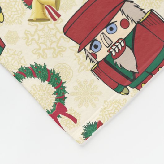 Couverture Polaire Noël de Nutcracker (Coin)