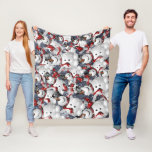 Couverture Polaire Noël des motoneiges<br><div class="desc">Snowman toece blanket dancing dans la neige joyeux petit homme cette période de l'année quand vous vous enveloppez être gentil et chaud par le feu pendant Noël. Vous pouvez ajouter votre propre design en utilisant le modèle. Achetez le vôtre aujourd'hui en cliquant sur le lien de la boutique.</div>