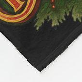 Couverture Polaire Noël Disc Golf Joyeux Discmas  (Coin)