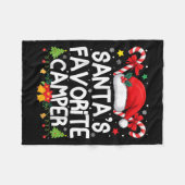 Couverture Polaire Noël En Juillet Santas Favori Camper L (Devant (Horizontal))