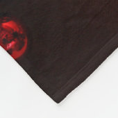 Couverture Polaire Noël équestre pendre en fer à cheval Photo (Coin)