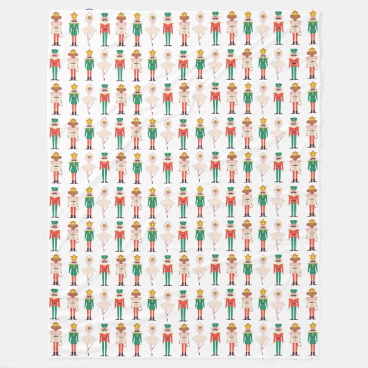 Couverture Polaire Noël Festif Noisette Noël (Devant)