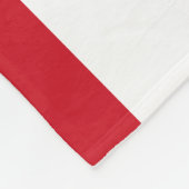 Couverture Polaire Noël Festive Holly Berries Bonnes Fêtes (Coin)