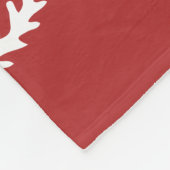 Couverture Polaire Noël joyeux et lumineux (Coin)