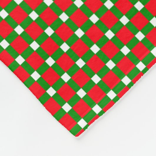 Couverture Polaire Noël Joyeux Noël Père Noël Reindeer (Coin)