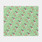 Couverture Polaire Noël Meowy (Devant (Horizontal))