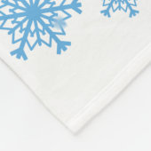 Couverture Polaire Noël neige (Coin)