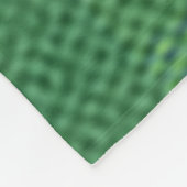 Couverture Polaire Noël noir du Père Noël afro-américain (Coin)