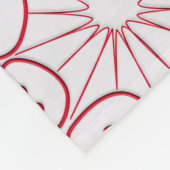 Couverture Polaire Noël nord-américain de loutre de rivière (Coin)