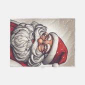 Couverture Polaire Noël Père Noël (Devant (Horizontal))