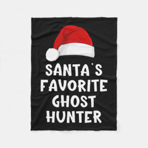 Couverture Polaire Noël Père Noël Favori Chasseur de fantômes Favorit