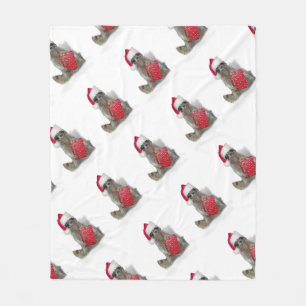 Couverture Polaire Noël Père Noël Raccoon Bandit