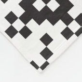 Couverture Polaire Noël Snowflakes Fair Isle Seamless Patternart (Coin)