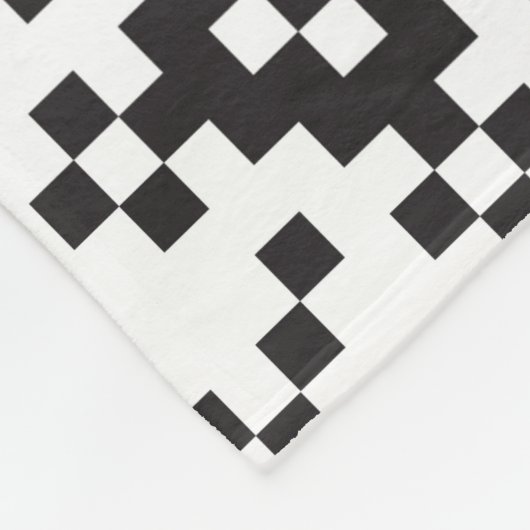 Couverture Polaire Noël Snowflakes Fair Isle Seamless Patternart (Coin)