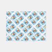 Couverture Polaire Noël St Bernard Fleece Blanket (Devant (Horizontal))