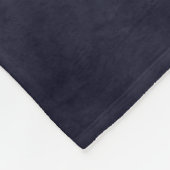 Couverture Polaire Noir conversation avec Rose rouge simple (Coin)