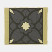 Couverture Polaire Noir doré (Devant (Horizontal))