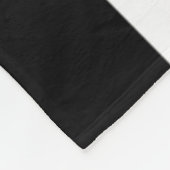 Couverture Polaire Noir et blanc (Coin)