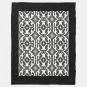 Couverture Polaire Noir et Blanc (Devant)