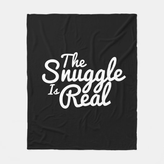 Couverture Polaire Noir et blanc (Devant)