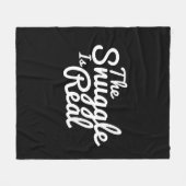 Couverture Polaire Noir et blanc (Devant (Horizontal))