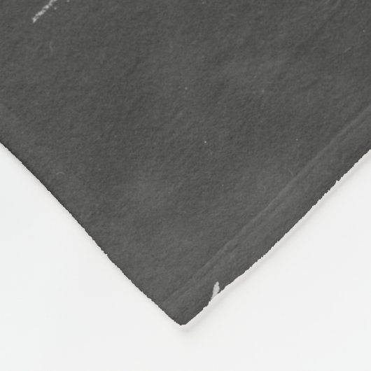 Couverture Polaire Noir et blanc Margarita Verre Plan (Coin)