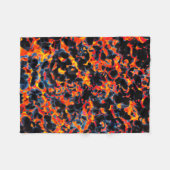Couverture Polaire Noir et rouge (Devant (Horizontal))