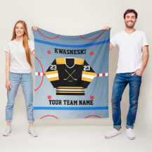 Noir Wh| Patinoire de hockey sur glace| Joueur Jer