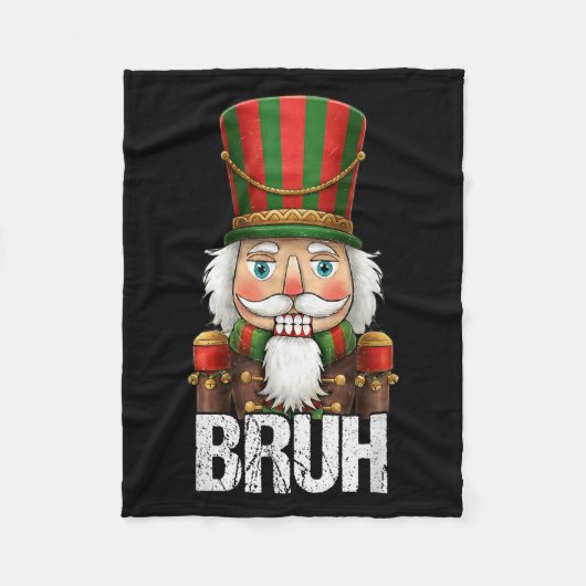 Couverture Polaire Noisette de Noël Brut Noël Noël Noël Noël Noël Noë (Devant)