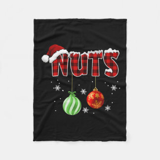 Couverture Polaire Noix de poitrine Noël Correspondantes Couple châta