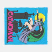 Couverture Polaire Nom Catwoman & Pink (Devant (Horizontal))