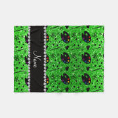 Couverture Polaire nom chaux vert parties scintillant pinceaux palett (Devant (Horizontal))