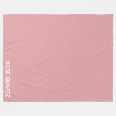 Couverture Polaire Nom de couleur rose quartz rose (Devant (Horizontal))
