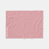 Couverture Polaire Nom de couleur rose quartz rose (Devant (Horizontal))