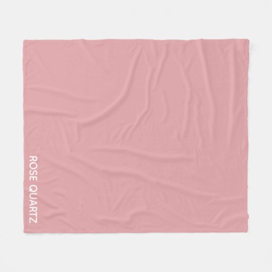 Couverture Polaire Nom de couleur rose quartz rose (Devant (Horizontal))