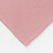 Couverture Polaire Nom de couleur rose quartz rose (Coin)