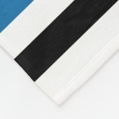 Couverture Polaire Nom de famille de typographie simple (Coin)