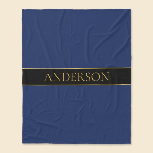 Couverture Polaire Nom de famille ou nom commercial Marine Blue & Gol