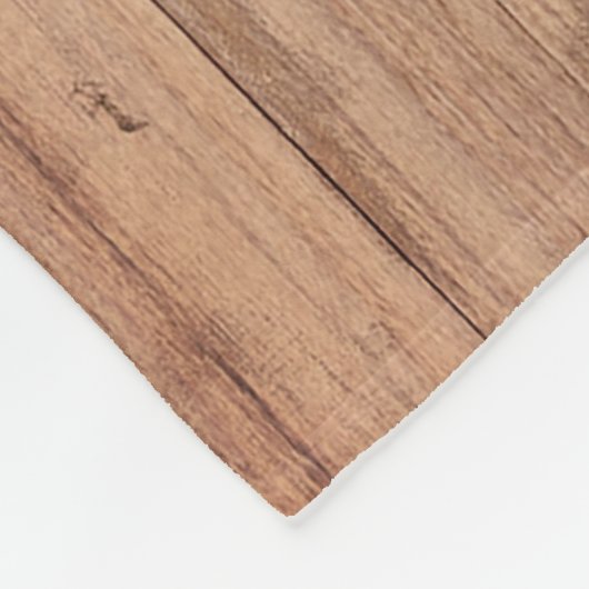 Couverture Polaire Nom de famille rustique (Coin)