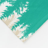 Couverture Polaire Nom de famille rustique de forêt de profondément (Coin)