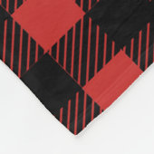 Couverture Polaire Nom de famille rustique de plaid de contrôle de (Coin)