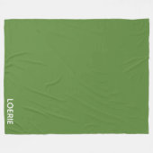 Couverture Polaire Nom de la couleur verte Loerie (Devant (Horizontal))