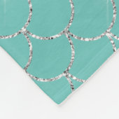 Couverture Polaire Nom de la sirène à la menthe d'argent (Coin)