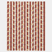 Couverture Polaire Nom de l'animal de compagnie d'extraction d'or de  (Devant)