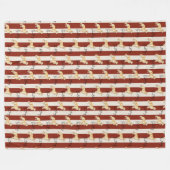 Couverture Polaire Nom de l'animal de compagnie d'extraction d'or de  (Devant (Horizontal))