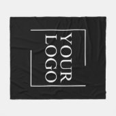 Couverture Polaire Nom de l'entreprise Ajouter un logo Entreprise Pro (Devant (Horizontal))