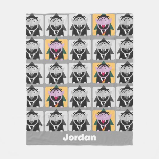 Couverture Polaire Nom de rue sésame Motif (Devant)