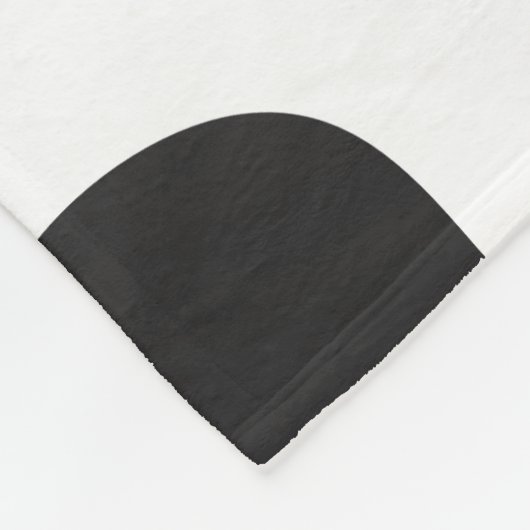 Couverture Polaire Nom d'impression de la vache Cool Monogramme   (Coin)